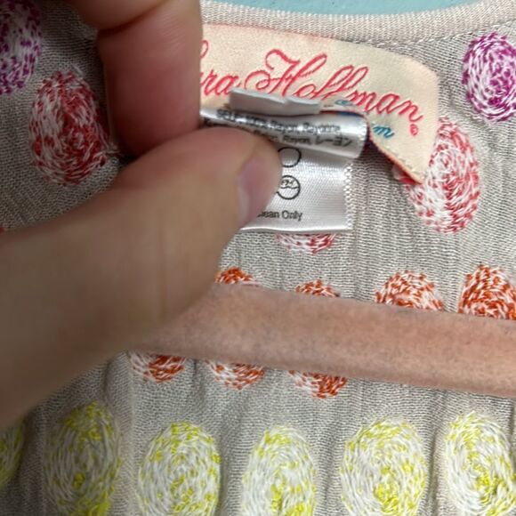 Mara Hoffman Swim Embroidered Coverup M/L - Picture 7 of 9